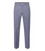 Load image into Gallery viewer, Skopes Blue Jude Herringbone Trousers Regular Leg
