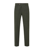 Load image into Gallery viewer, Skopes Olive Jude Herringbone Trousers Regular Length
