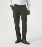 Load image into Gallery viewer, Skopes Olive Jude Herringbone Trousers Regular Length
