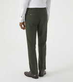 Load image into Gallery viewer, Skopes Olive Jude Herringbone Trousers Regular Length
