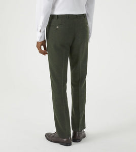 Skopes Olive Jude Herringbone Trousers Long Length