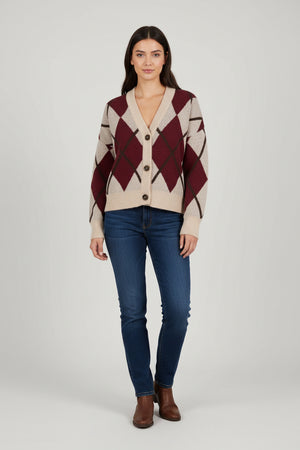 Multi Harleigh Cardigan