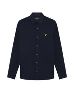 Load image into Gallery viewer, Navy Oxford Jersey Shirt

