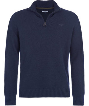 Navy Lambswool Half Zip
