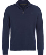 Load image into Gallery viewer, Navy Lambswool Half Zip
