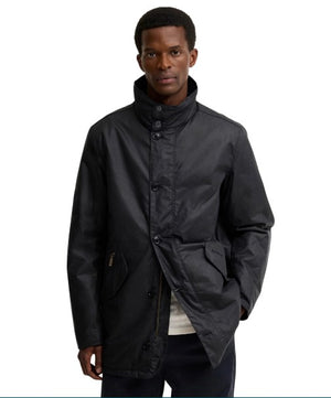 Navy Wax Powell Jacket