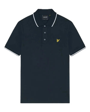 Navy Tipped Polo Shirt
