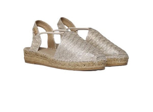 Gold Espadrilles