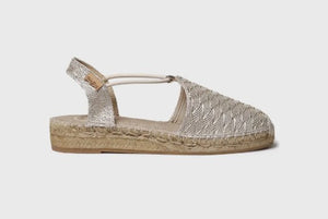 Gold Espadrilles