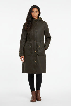 Olive Cannich Wax Jacket