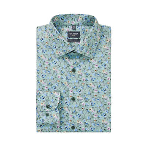 Green Mini Print Luxor Shirt
