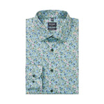 Load image into Gallery viewer, Green Mini Print Luxor Shirt
