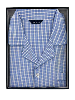 Sky Checked Pyjama Set