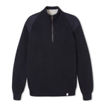 Load image into Gallery viewer, Navy Quarter Zip Jumper
