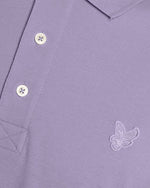 Load image into Gallery viewer, Lilac Superfine Polo Shirt
