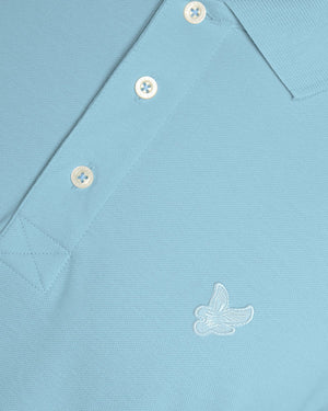 Blue Superfine Polo Shirt