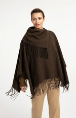 Load image into Gallery viewer, Brown Poncho
