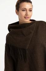 Load image into Gallery viewer, Brown Poncho

