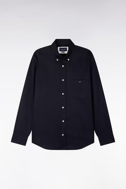 Marine Pique Cotton Shirt