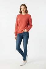 Load image into Gallery viewer, Red  Henny Textured Knit
