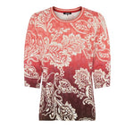 Load image into Gallery viewer, Red Hannah Printed Top
