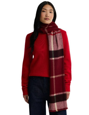 Red Tartan Hailes Scarf