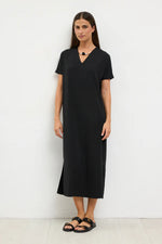 Load image into Gallery viewer, Black Saioa Dress
