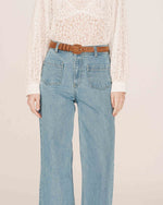 Load image into Gallery viewer, Cognac Suede Look Belt
