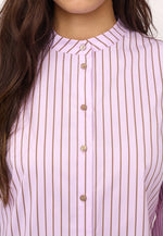 Load image into Gallery viewer, Rose Stripe Sigrid Shirt
