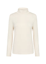 Load image into Gallery viewer, Cream Turtle Neck Top
