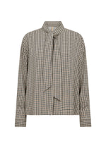 Load image into Gallery viewer, Brown Check Halia Blouse
