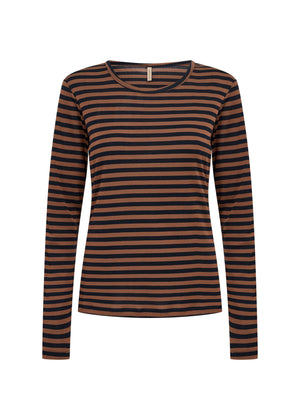 Navy Stripe Helle Top