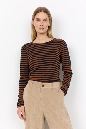 Navy Stripe Helle Top