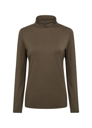 Forest Turtle Neck Top