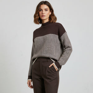 Chocolate Nessie Pullover