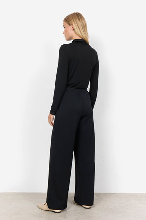 Black Turtle Neck Top