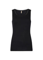 Load image into Gallery viewer, Black Ryan Vest Top
