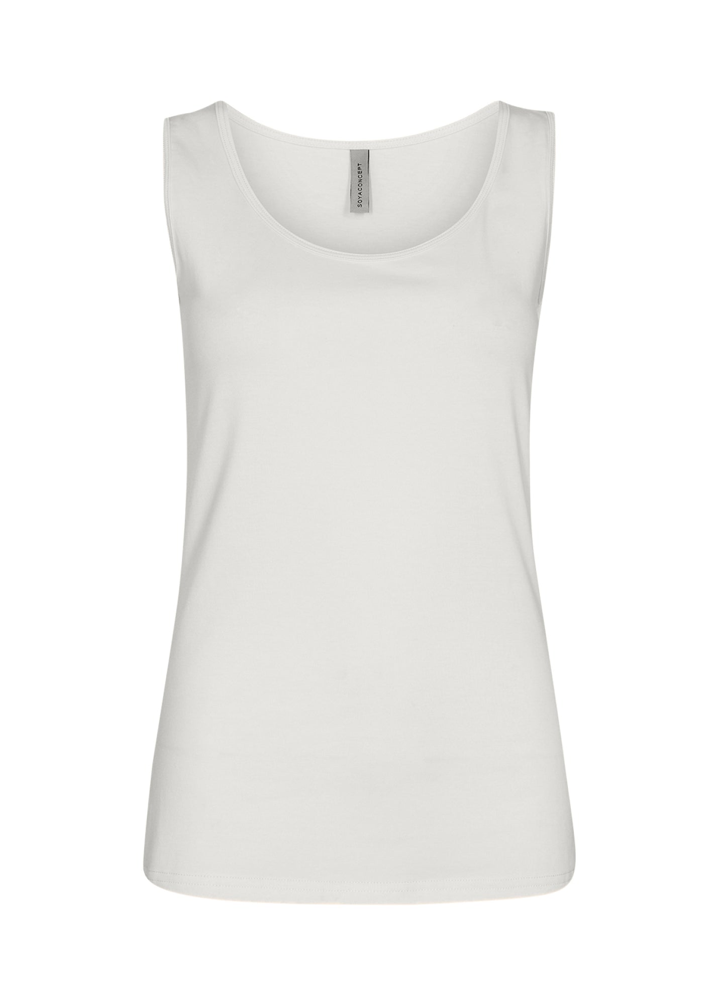 Soya Concept Basic Vest Whiite