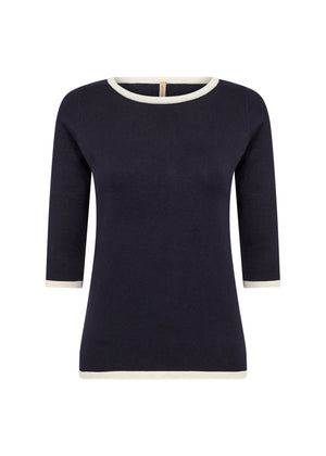 Navy Dollie Pullover