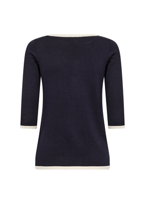 Navy Dollie Pullover