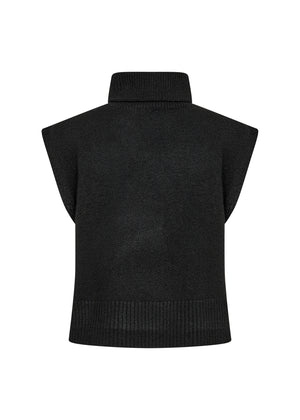Black Sleeveless Joya Pullover