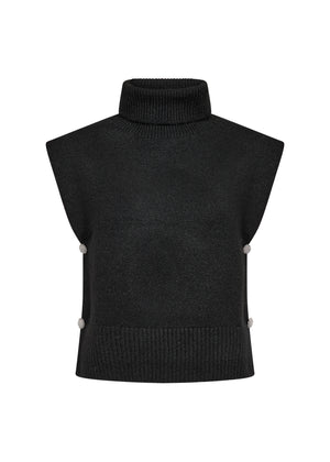 Black Sleeveless Joya Pullover