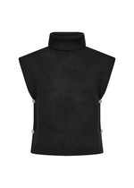 Load image into Gallery viewer, Black Sleeveless Joya Pullover
