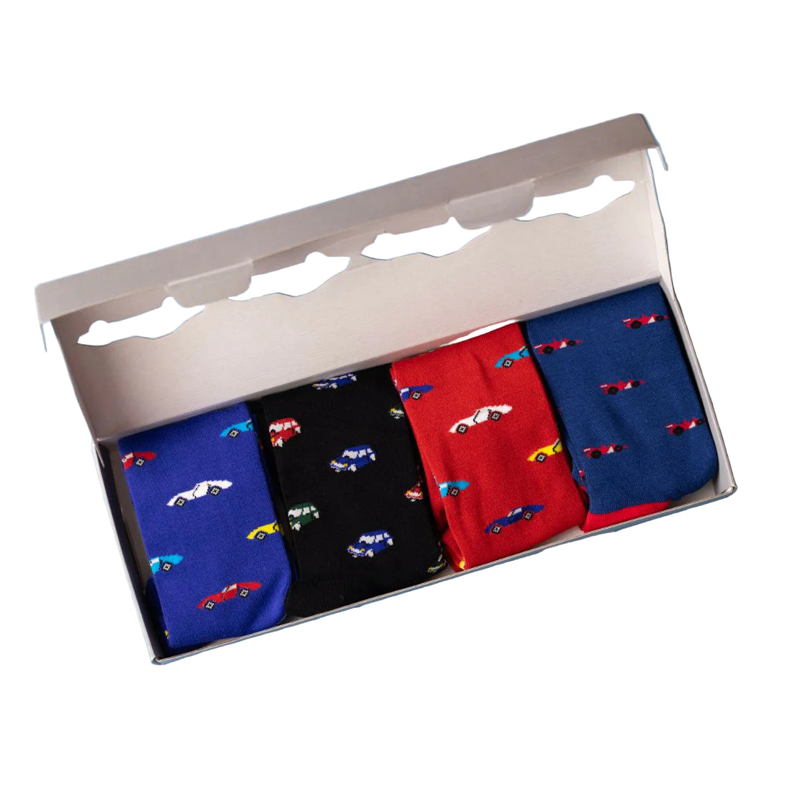 Racing Car Socks Gift Box
