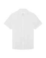Load image into Gallery viewer, White Linen Short Sleeve Shirt
