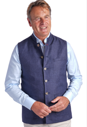 Blue Stirling Waistcoat