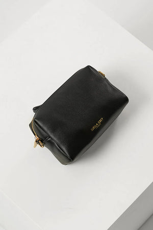 Black Suky Woven Crossbody