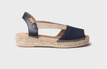 Load image into Gallery viewer, Navy Tala Espadrilles
