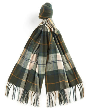 Green Tartan Hailes Scarf