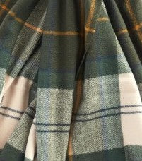 Green Tartan Hailes Scarf